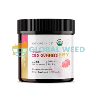 Strawberry Lemonade 300mg CBD Gummies