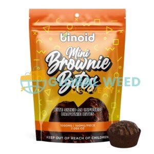 Cannabis Fudge Brownie Bites