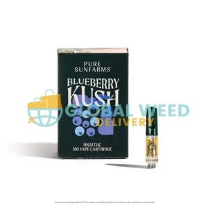 Dank Blueberry Kush cartridge